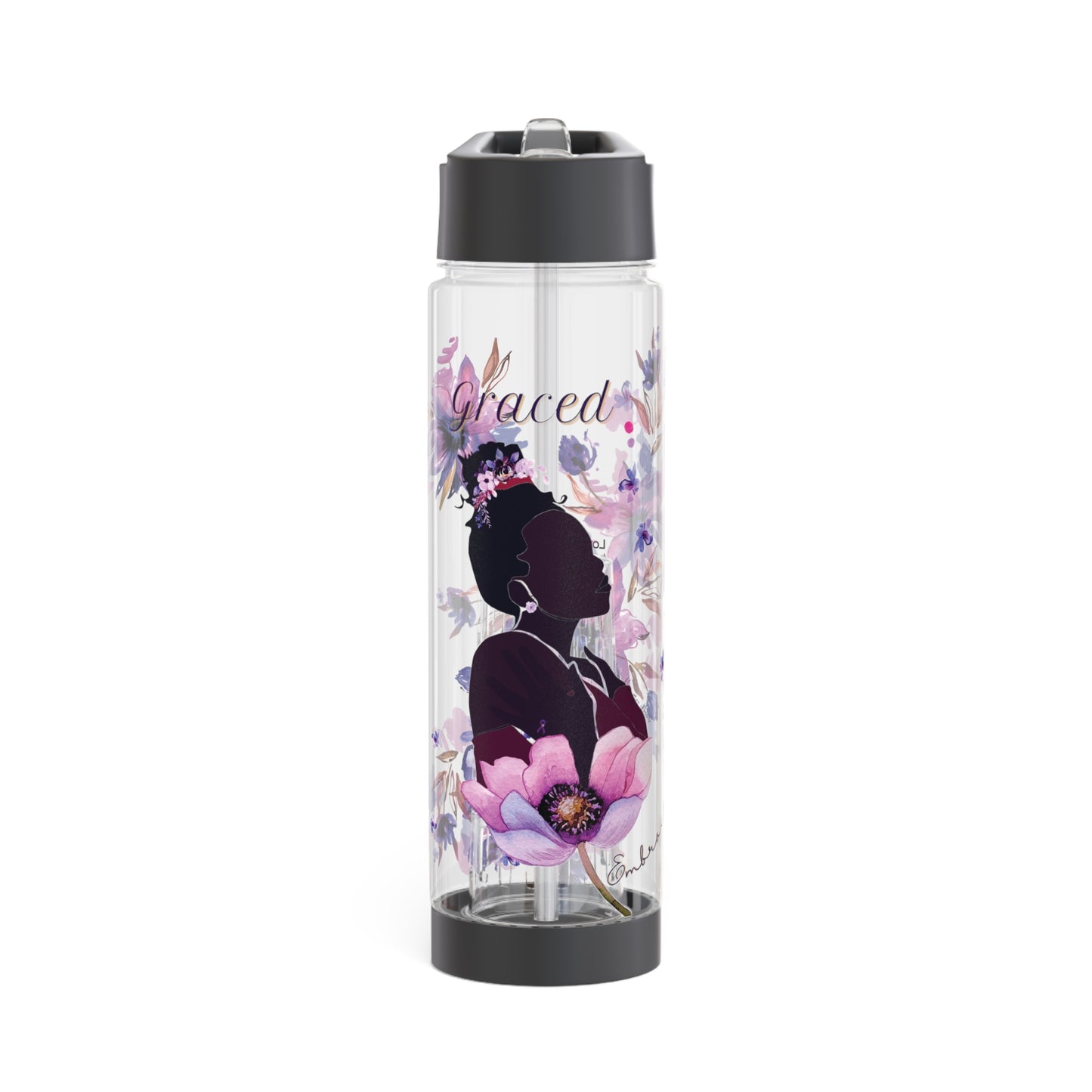 Embrace God's Grace Infuser Water Bottle, 25 oz