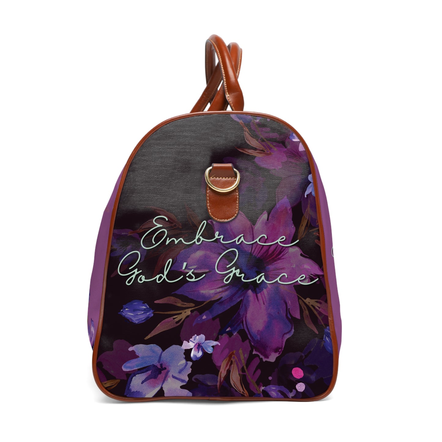 Embrace God's Grace Waterproof Travel Bag, 20" x 12"